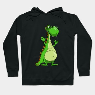 Comic Dino Dinosaur Hoodie